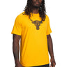 UA Project Rock Payoff Graphic Polera manga corta amarillo para hombre