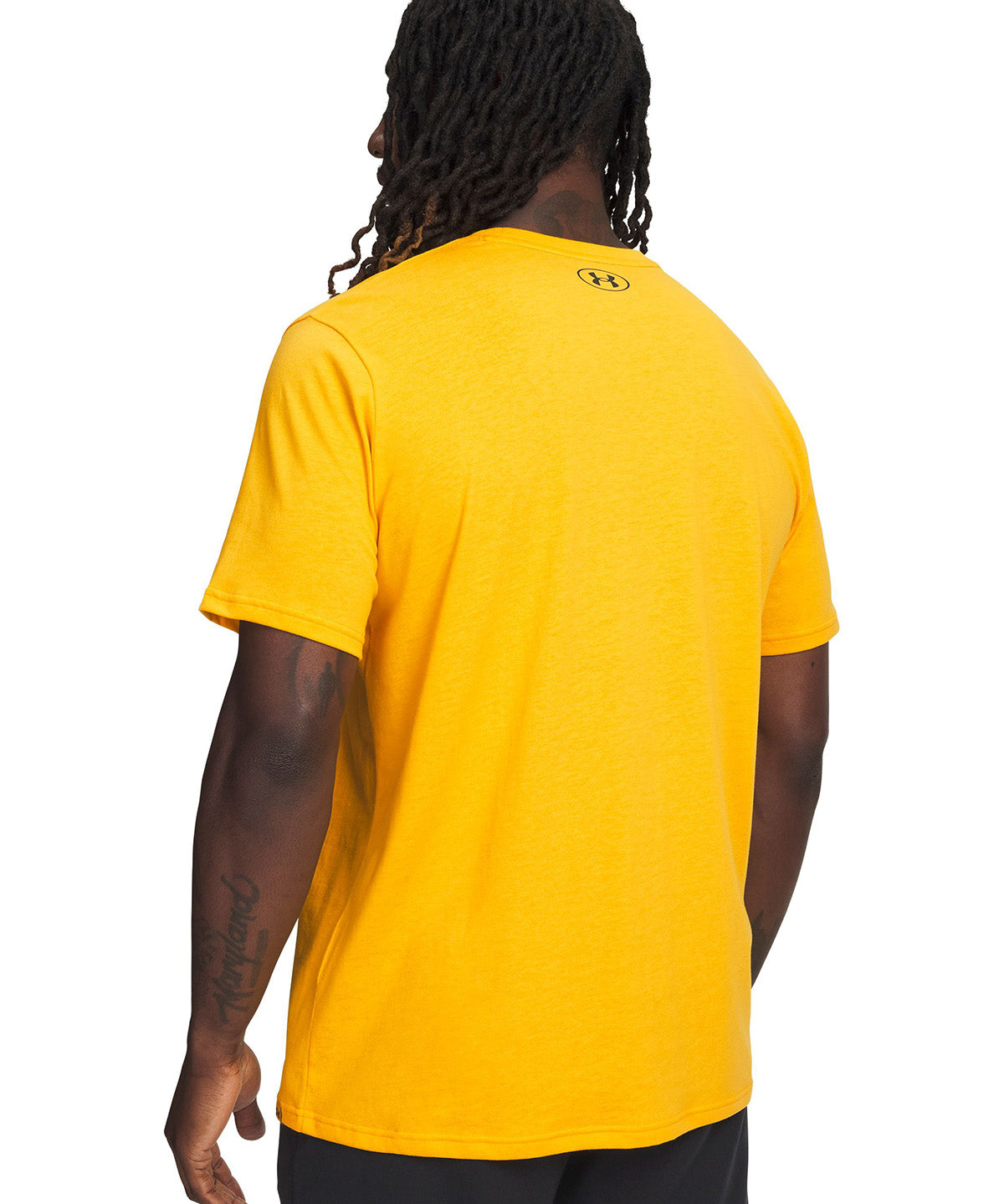 UA Project Rock Payoff Graphic Polera manga corta amarillo para hombre