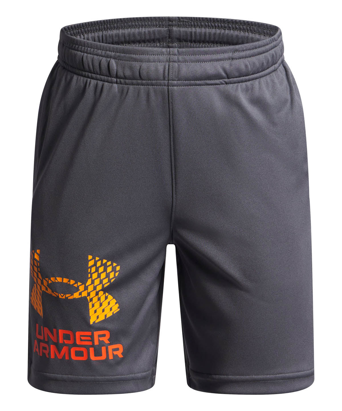 Short de entrenamiento para niño Tech Logo gris Under Armour