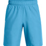 Shorts Under Armour tech woven wordmark azul para niños
