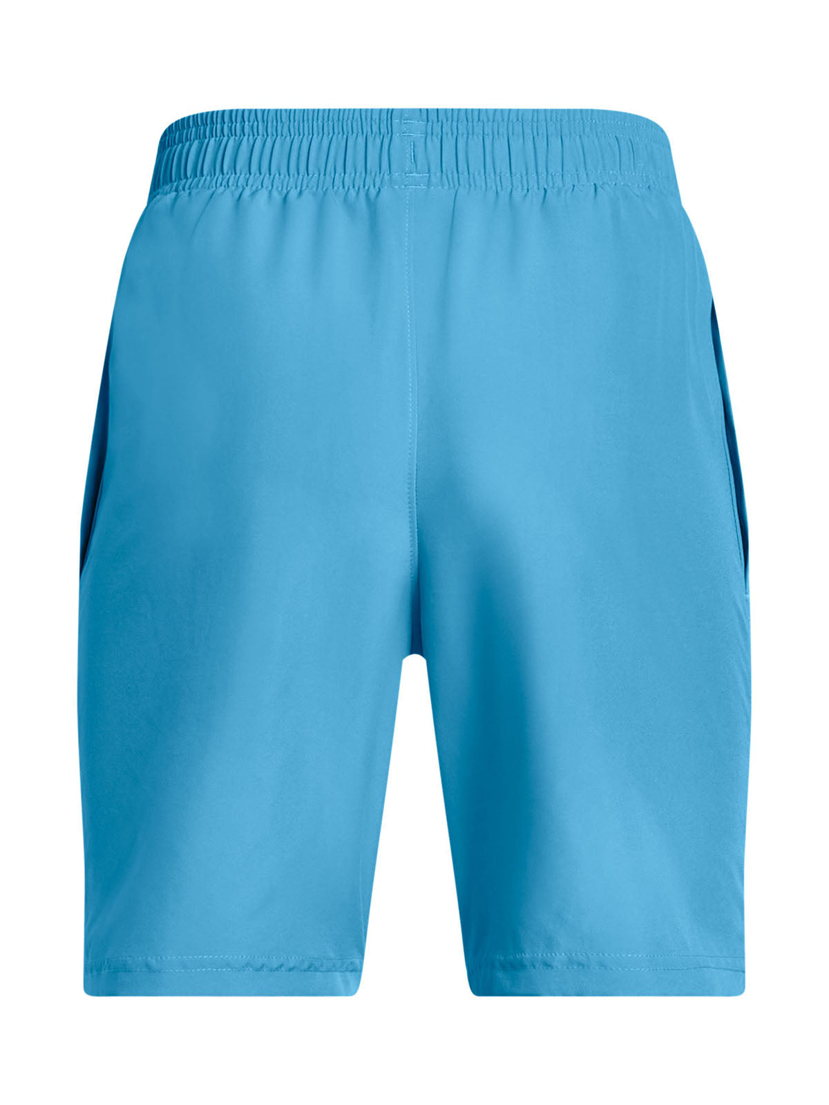 Shorts Under Armour tech woven wordmark azul para niños