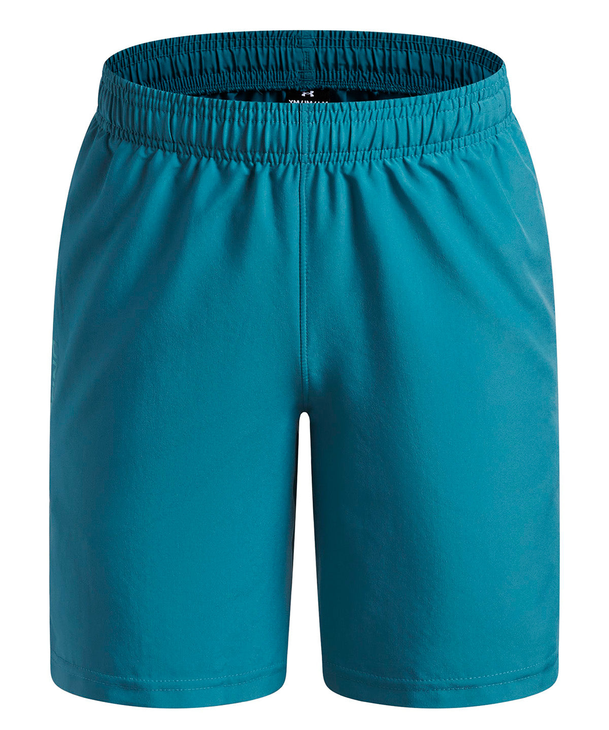 UA Tech Woven Wordmark azul para niño