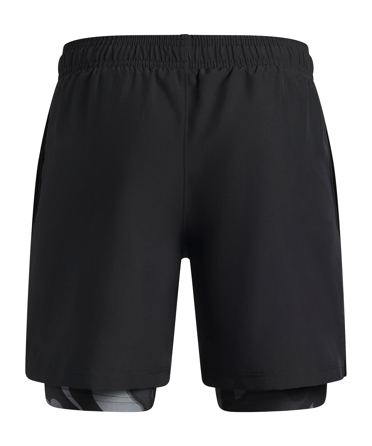 Short UA Tech Woven 2 en 1 negro para niño