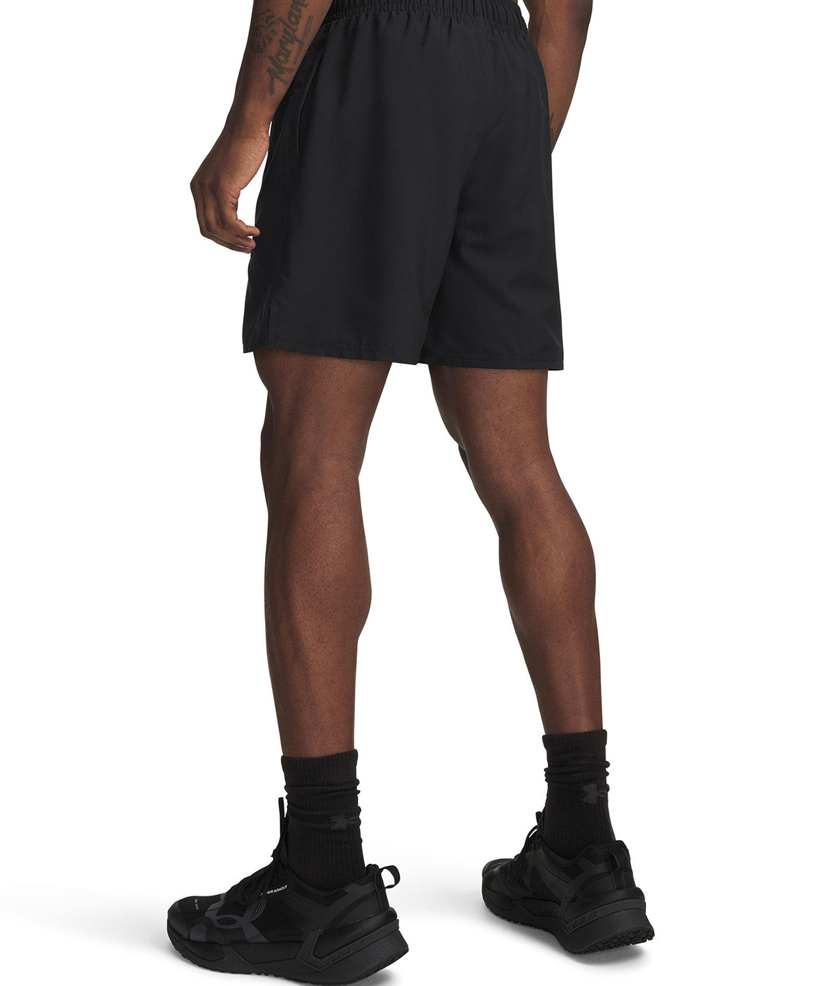 Short UA Tech Woven Wordmark negro para hombre