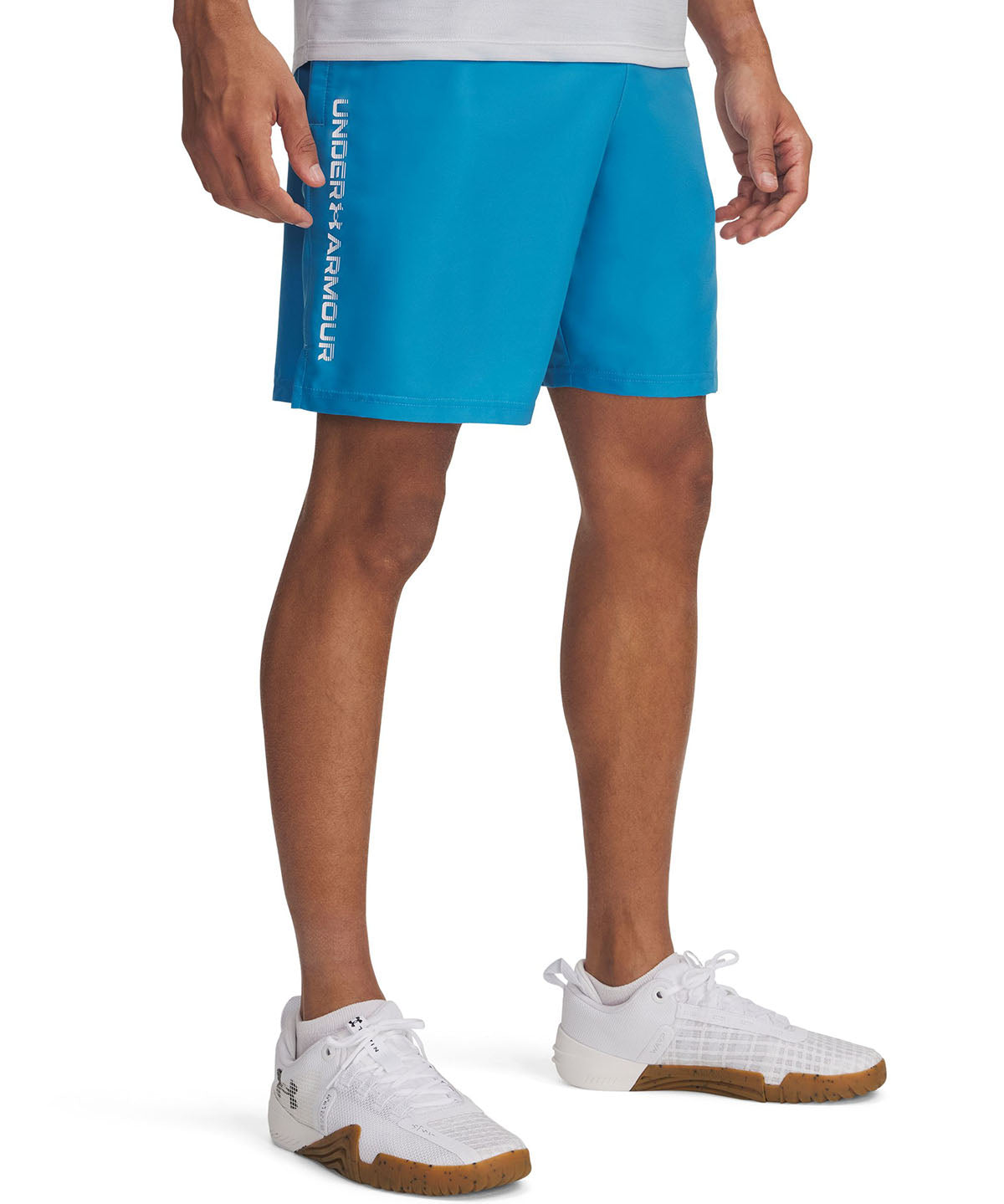 Shorts Under Armour tech woven azul para hombre
