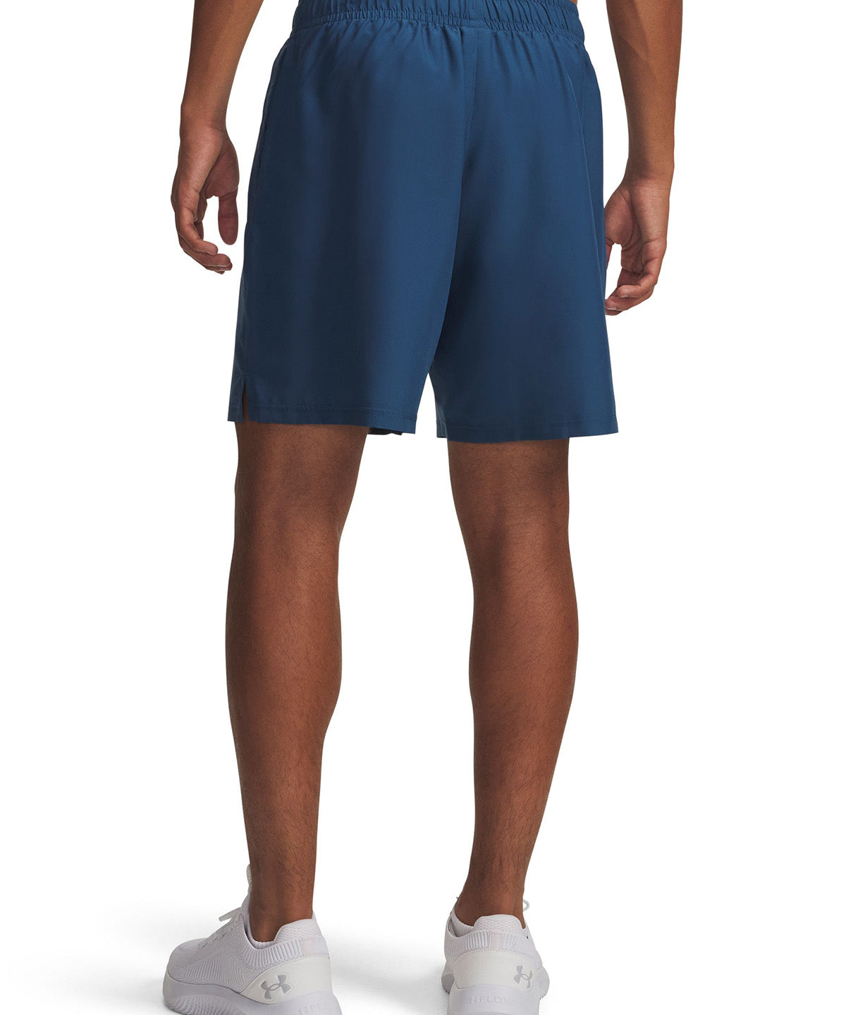 UA Tech Woven Wordmark Short azul para hombre