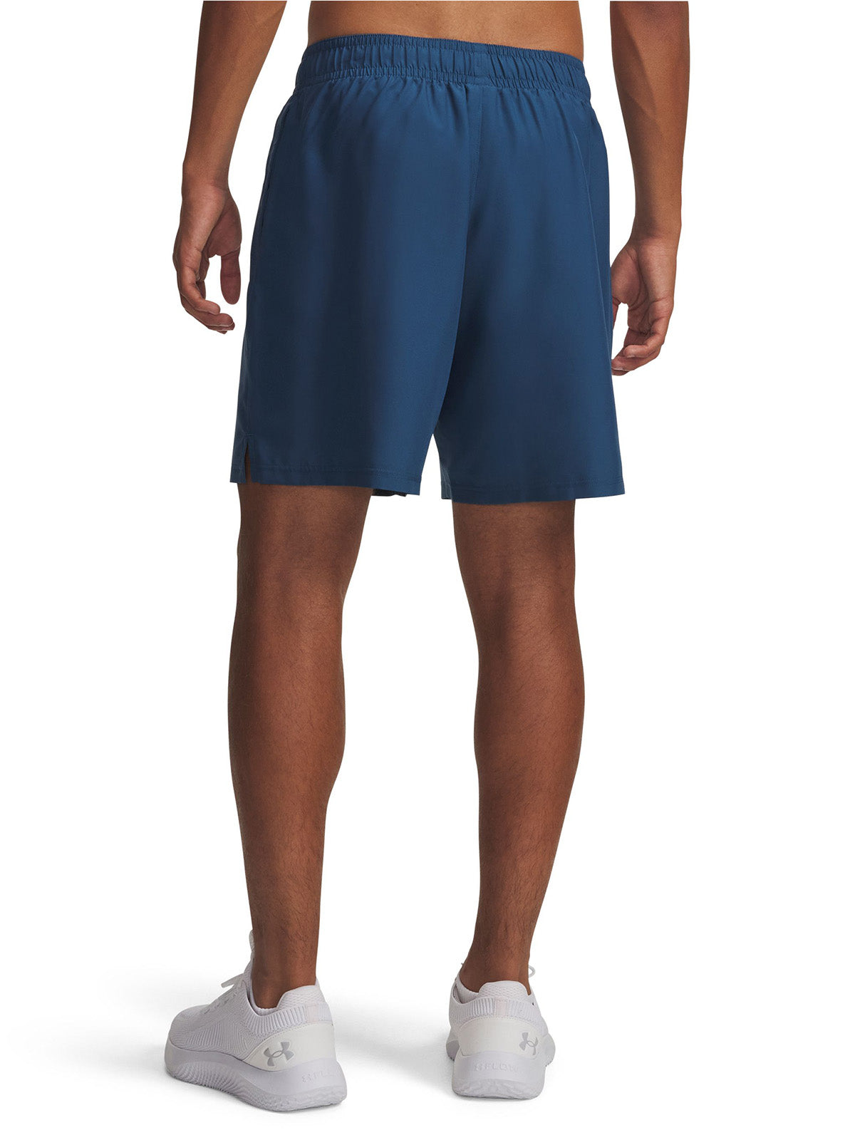UA Tech Woven Wordmark Short azul para hombre