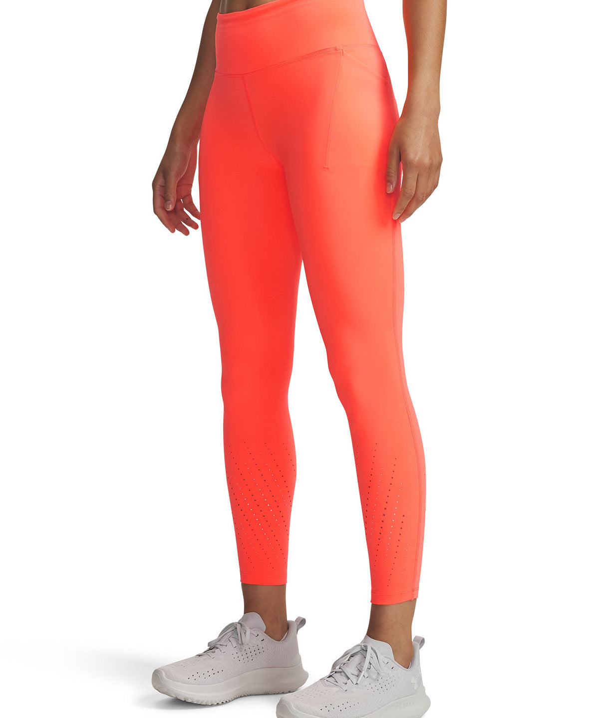 UA Launch Elite Calza naranjo para mujer