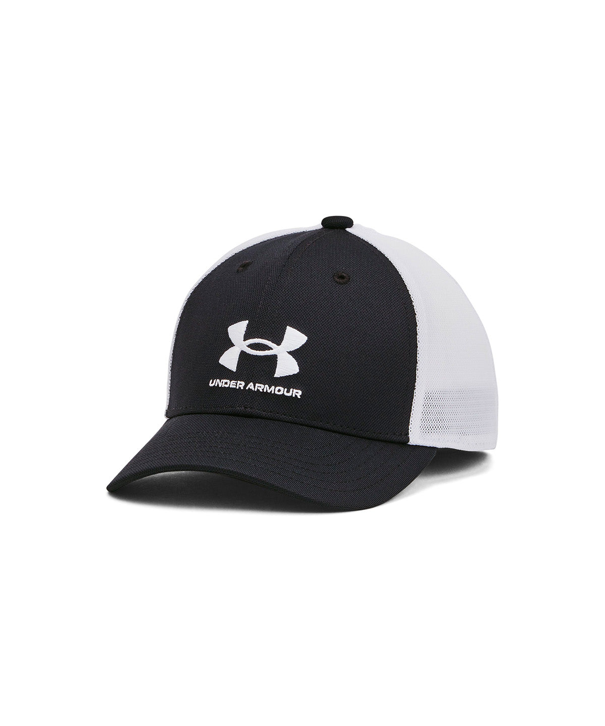 Jockey UA Essential Mid Trucker negro para niño