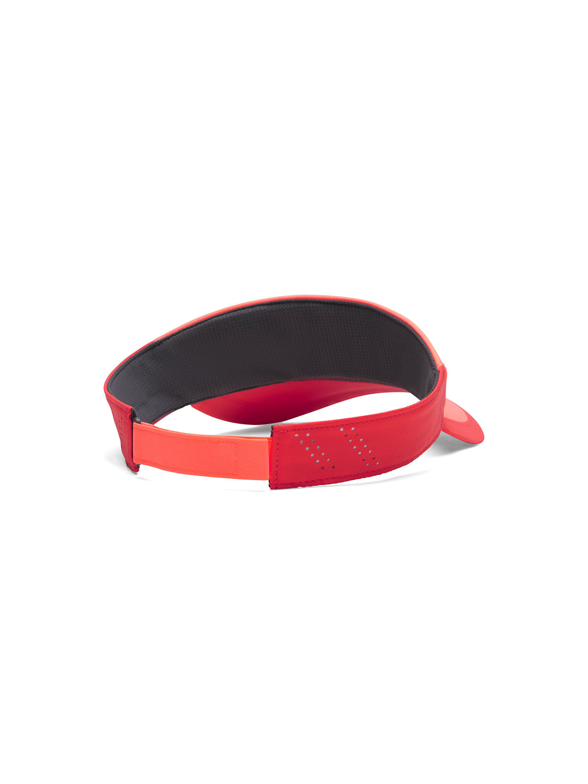 Visera UA Launch naranja para mujer