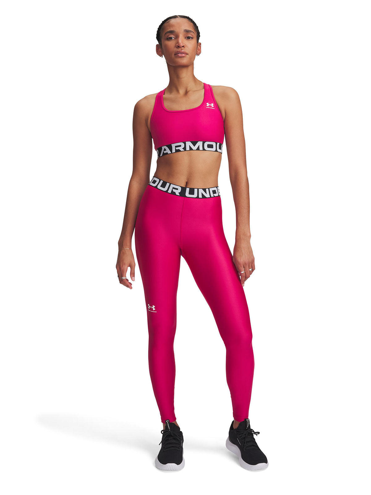 Calzas Heatgear morado para mujer Under Armour