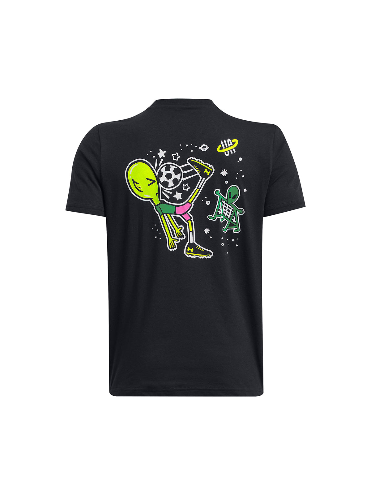 Polera manga corta de fútbol UA Out Of This World para niño