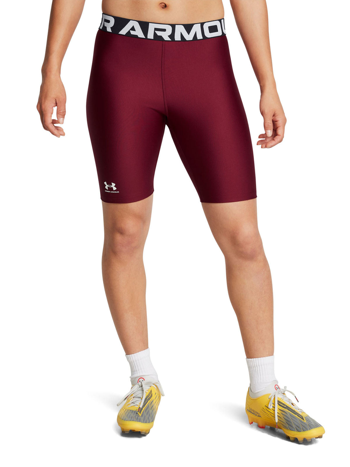 Shorts HeatGear® de 8" para mujer