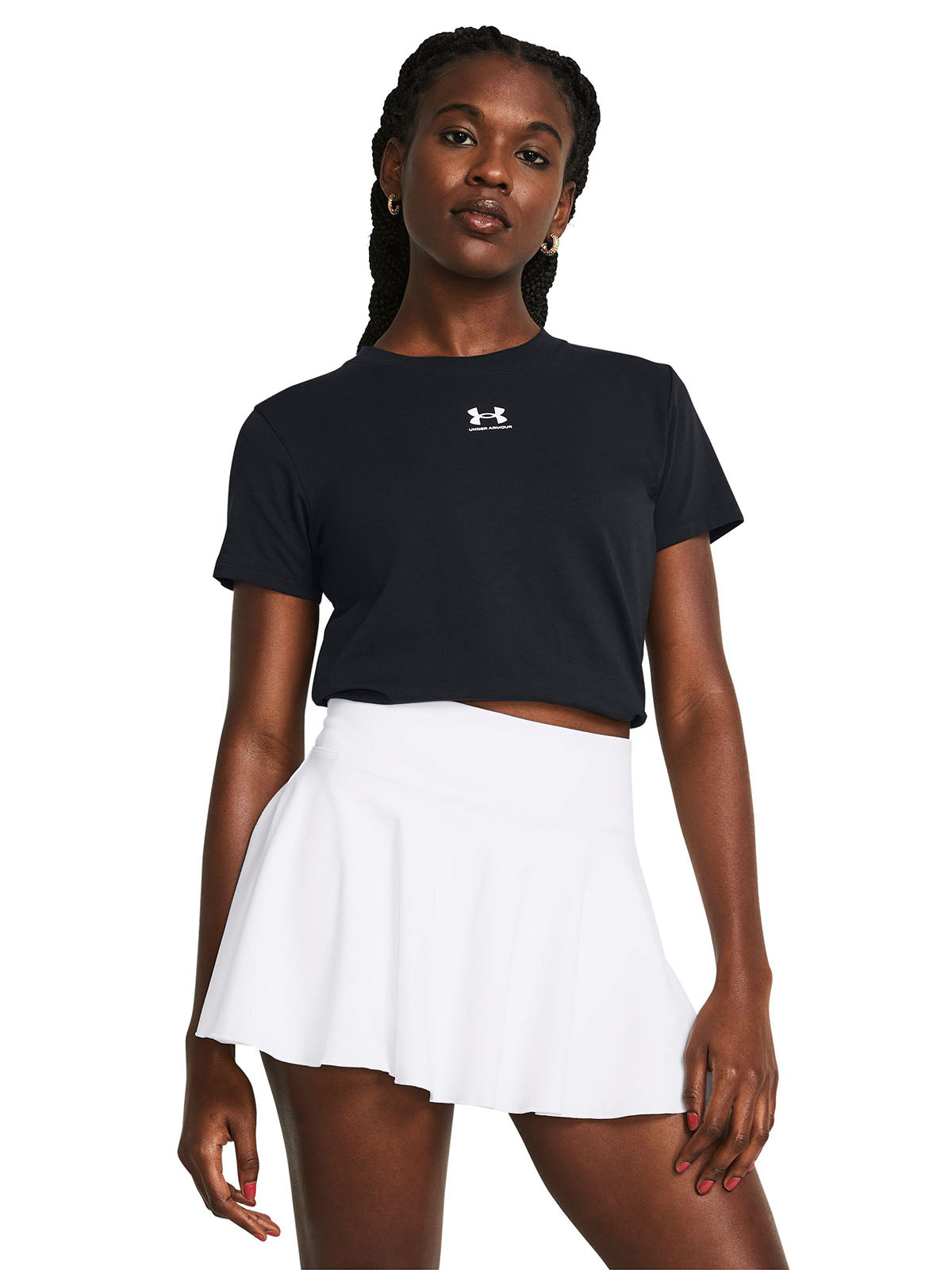 Polera manga corta UA Off Campus Core para mujer