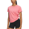 UA Rival Core SS Polera Manga corta rosado para mujer