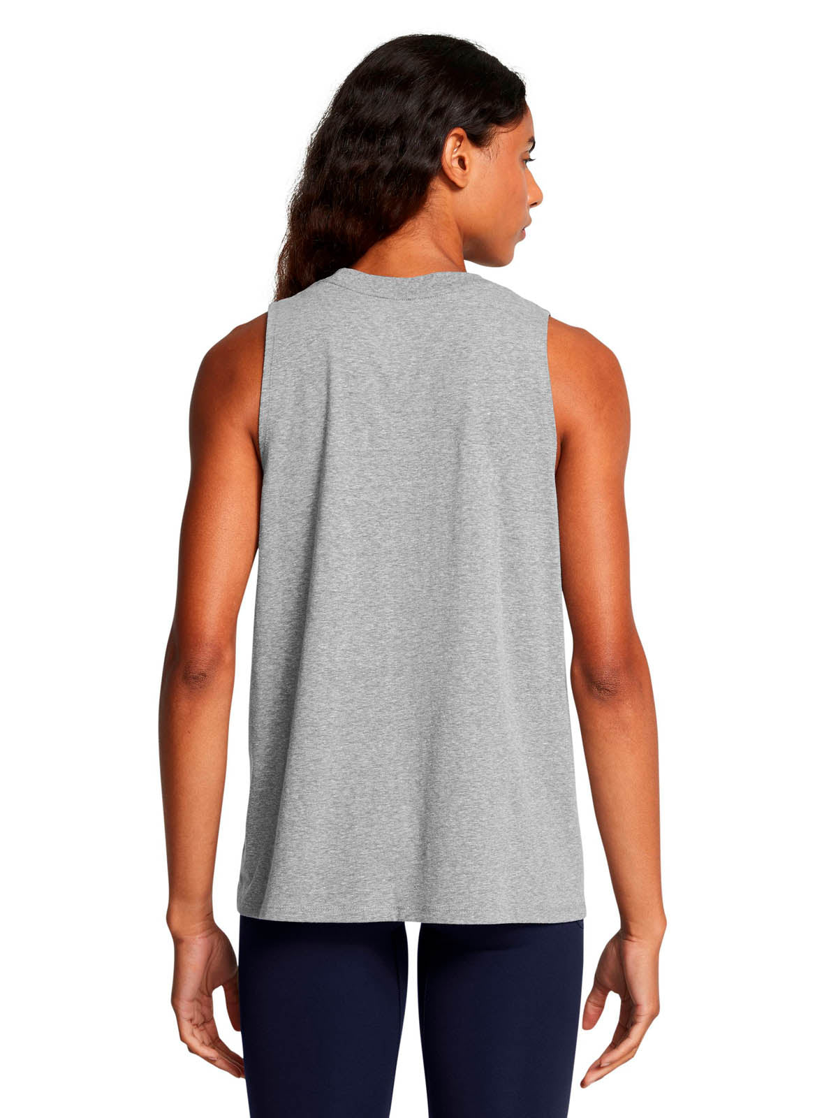 Polera sin mangas Lifestyle para mujer Rival Muscle gris Under Armour