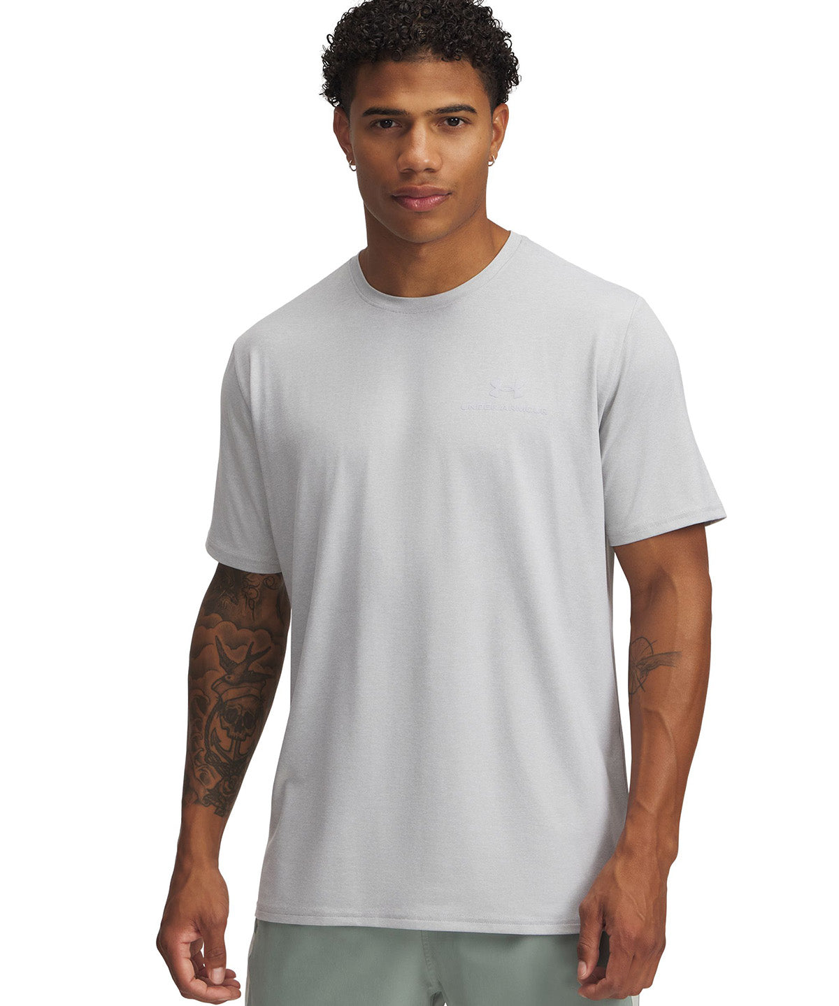 UA Vanish Energy Polera manga corta gris para hombre