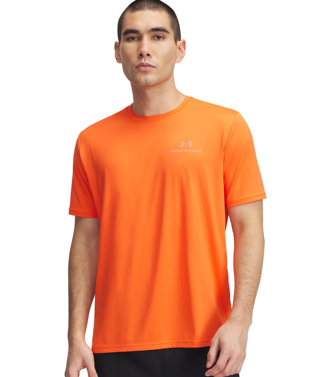 Polera manga corta Under Armour vanish energy naranjo para hombre
