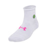 Calcetín mujer Under Armour essential low pack de 3 blanco