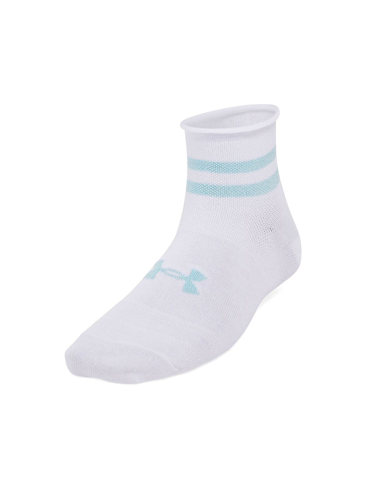Calcetín mujer Under Armour essential low pack de 3 blanco