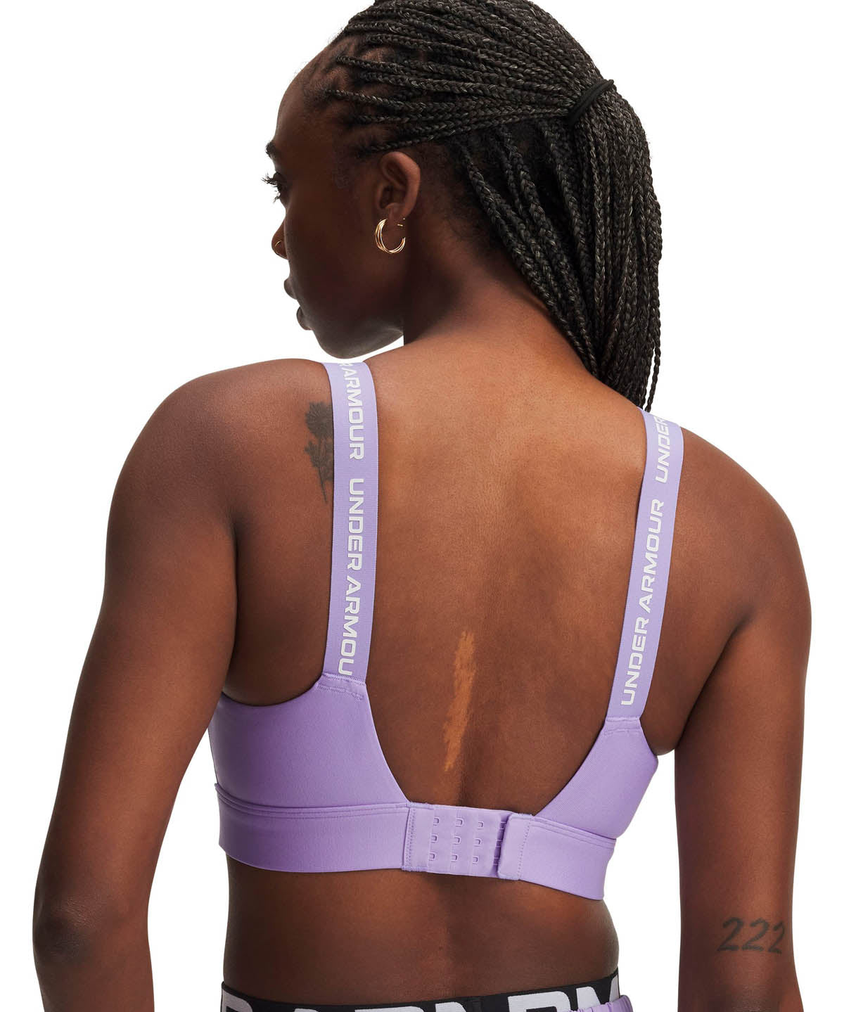 Peto de Entrenamiento para Mujer Infinity High 2 Morado Under Armour