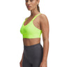 Sostén deportivo Under Armour infinity 2.0 high amarillo para mujer