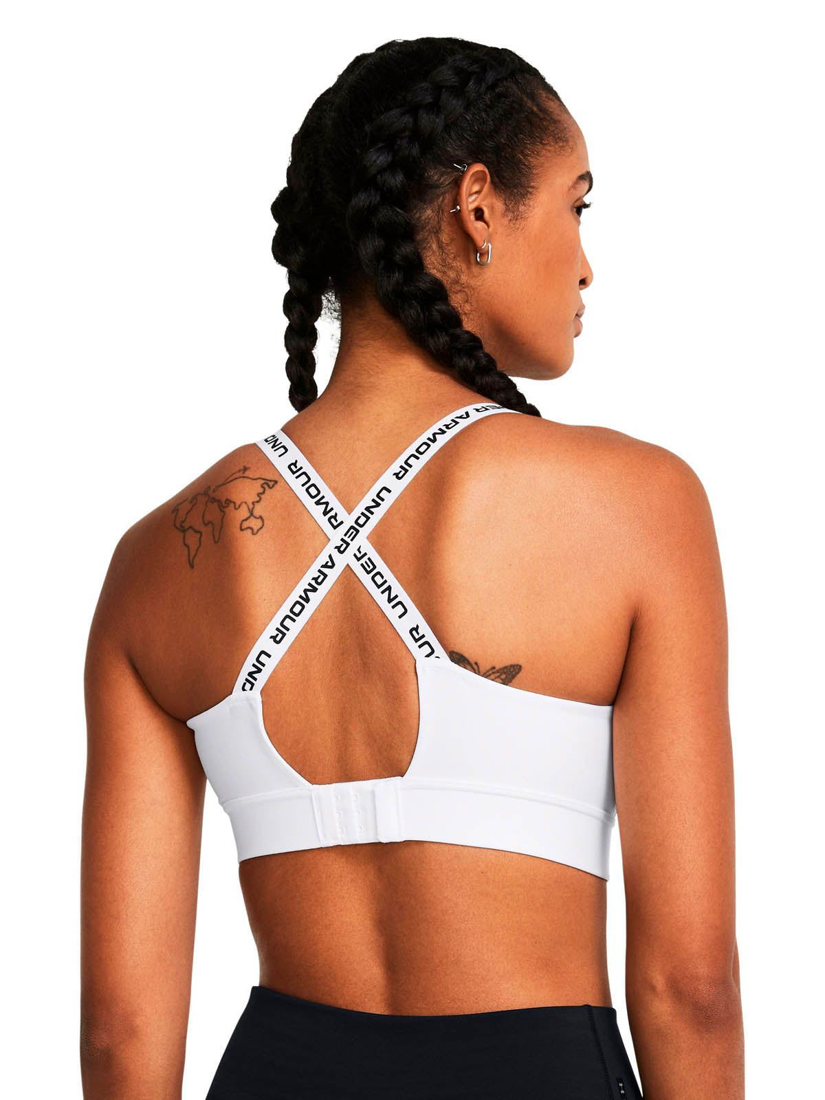 Peto de Entrenamiento para Mujer Infinity Mid 2.0 Blanco Under Armour