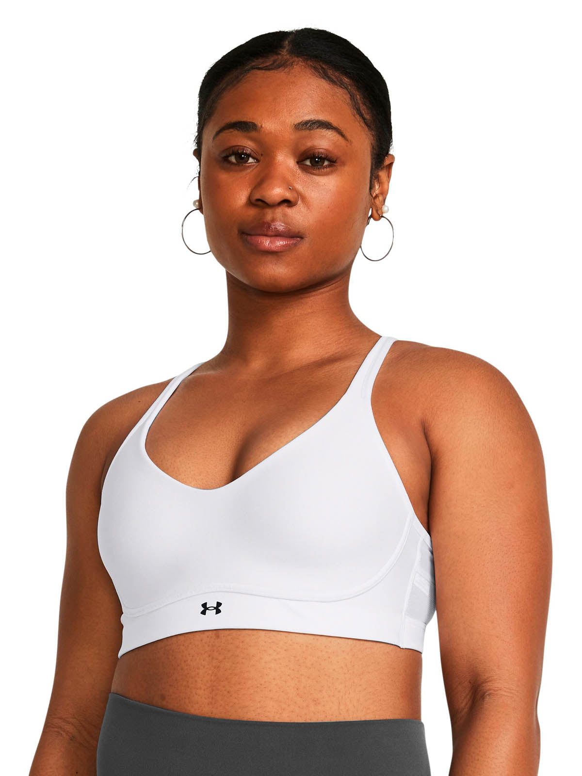 Peto de Entrenamiento para Mujer Infinity Low 2.0 Blanco Under Armour