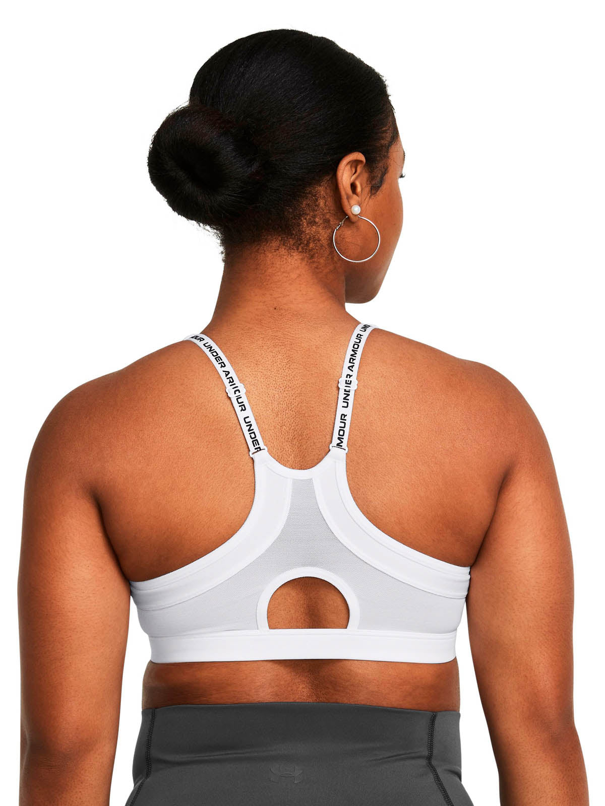 Peto de Entrenamiento para Mujer Infinity Low 2.0 Blanco Under Armour