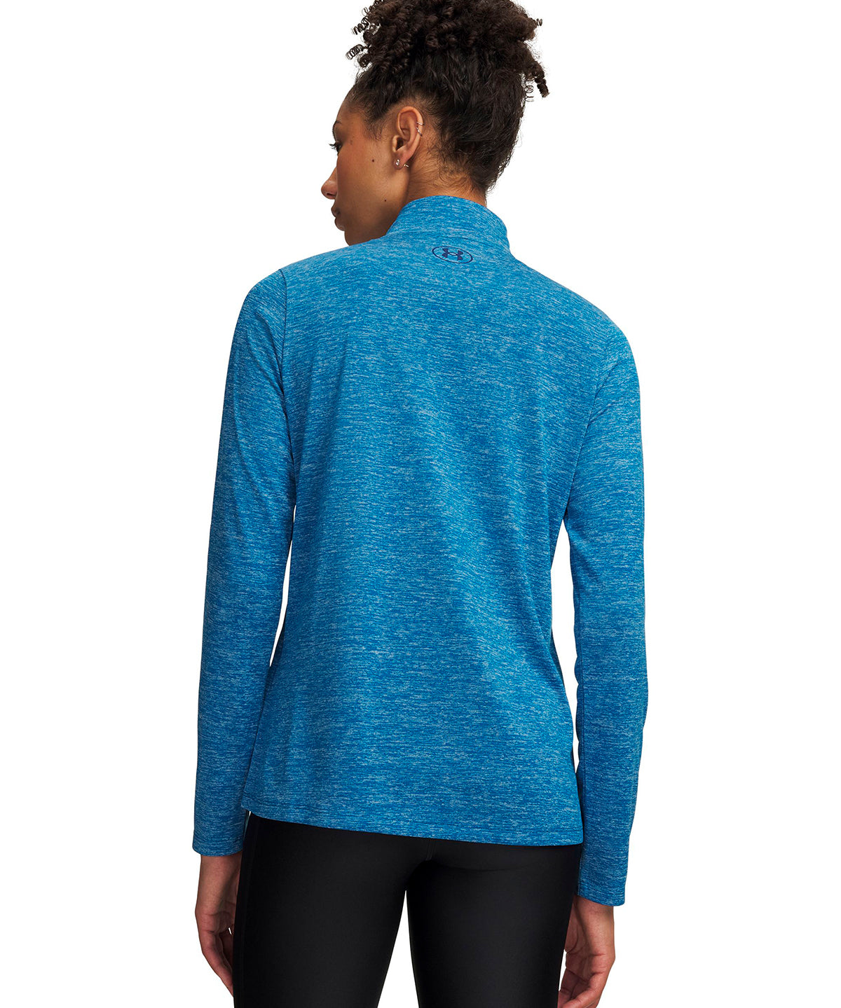 Poleron UA Tech  azul para mujer