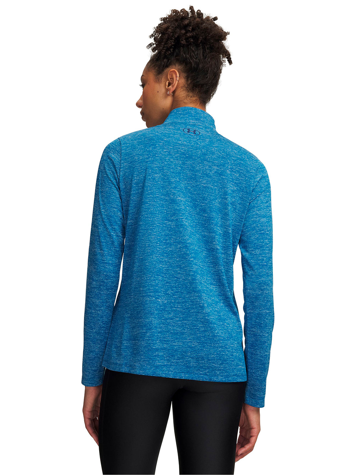 Poleron UA Tech  azul para mujer