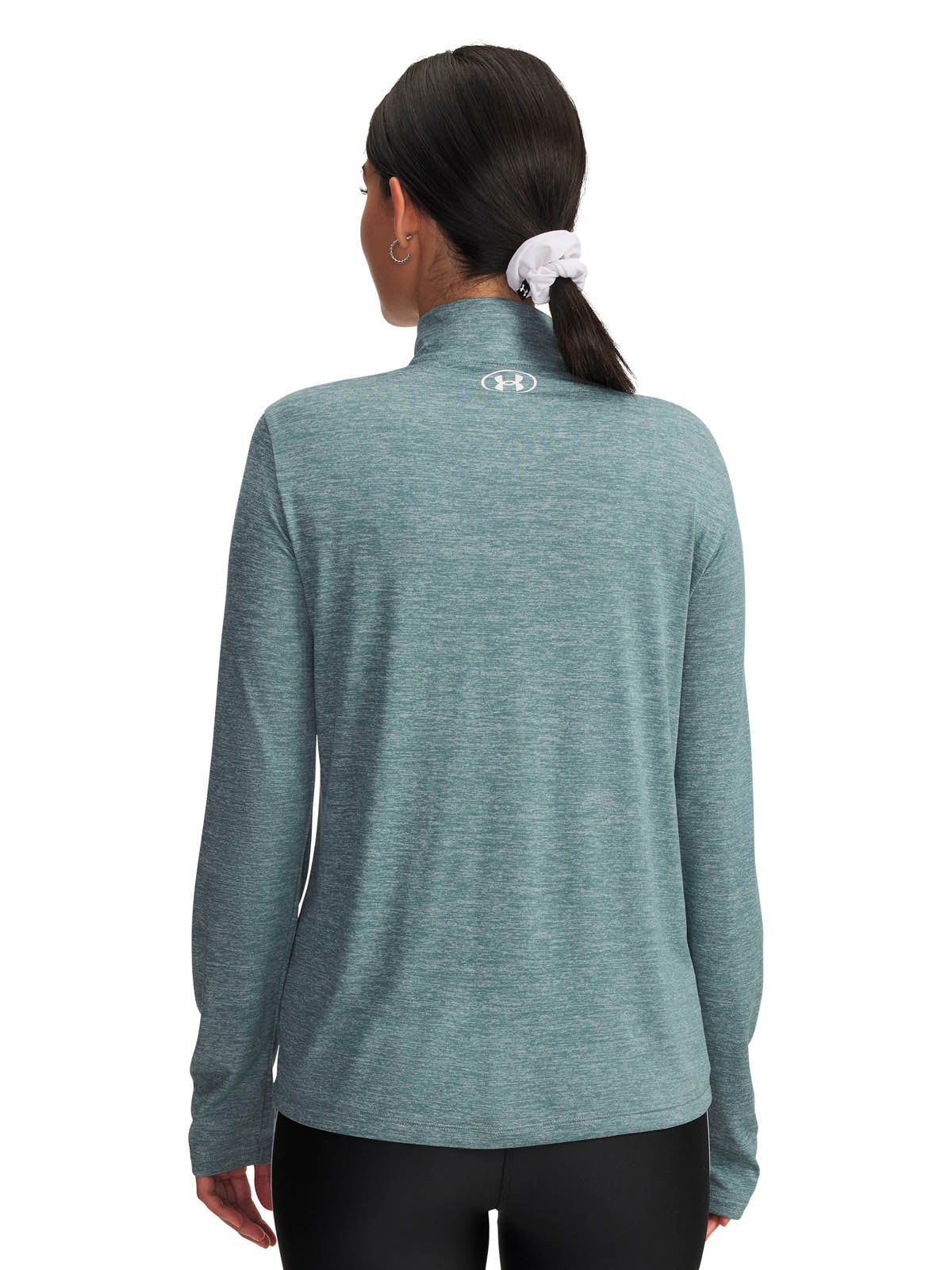 Polerón de entrenamiento para mujer Fleece UA Tech ½ Zip Azul Under Armour