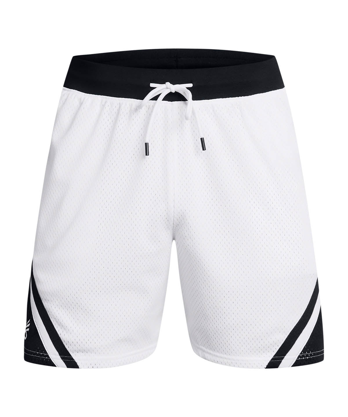 Short Basketball para Hombre Curry mesh short 4 Blanco Under Armour