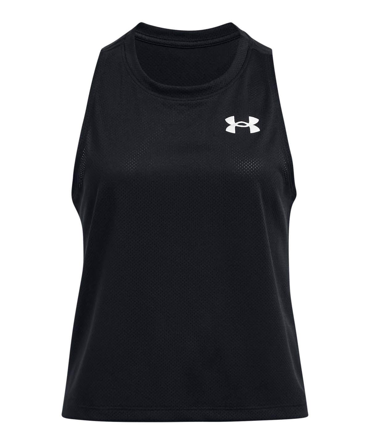 Polera sin mangas de malla UA Tech¿ para niña