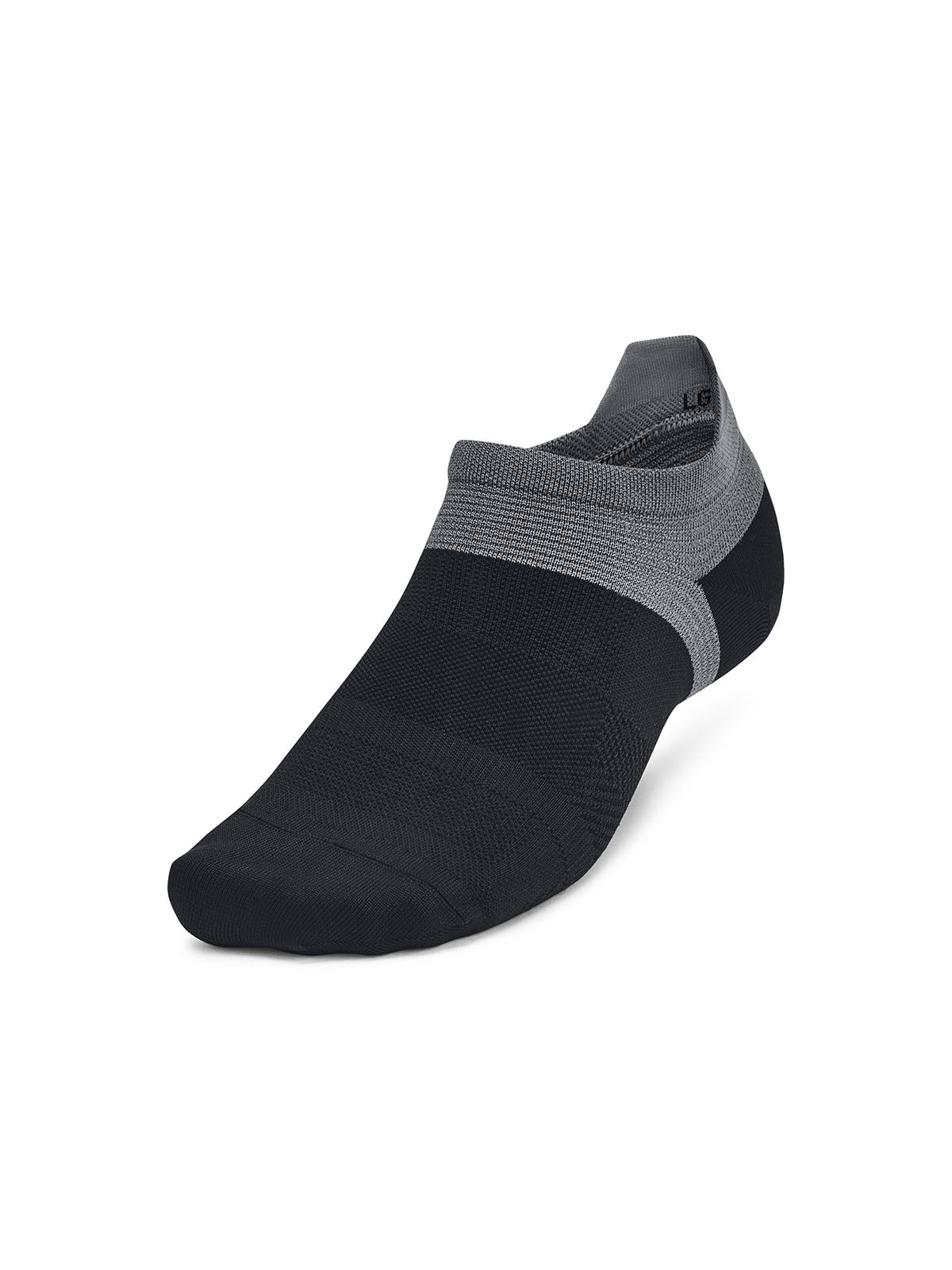 Calcetín unisex Under Armour armourdry® run lite 3-pack negro no show