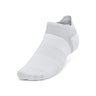 Calcetín unisex Under Armour armourdry® run lite 3-pack no show blanco