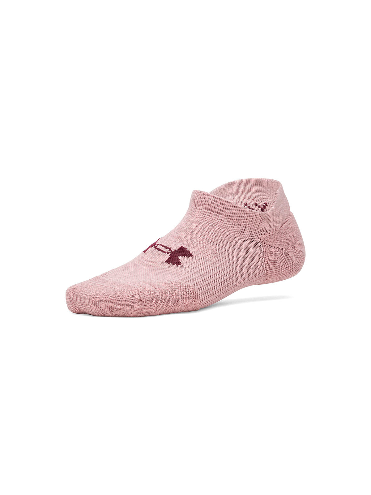 Calcetín UA Play Up 3-Pack rosado para mujer