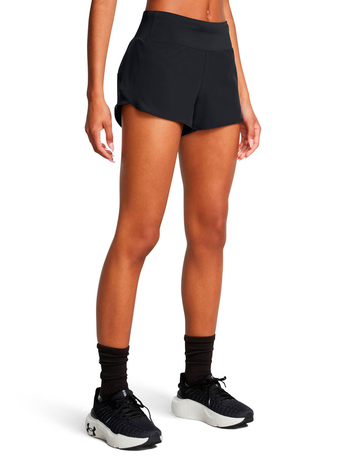 Shorts UA Launch Pro 3'' para mujer
