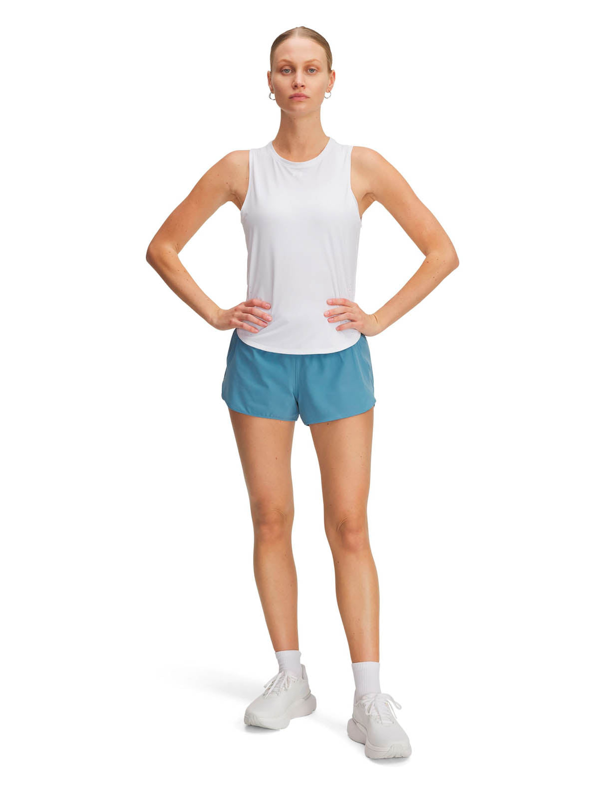 Short Running para Mujer Launch Pro 3"' Azul Under Armour