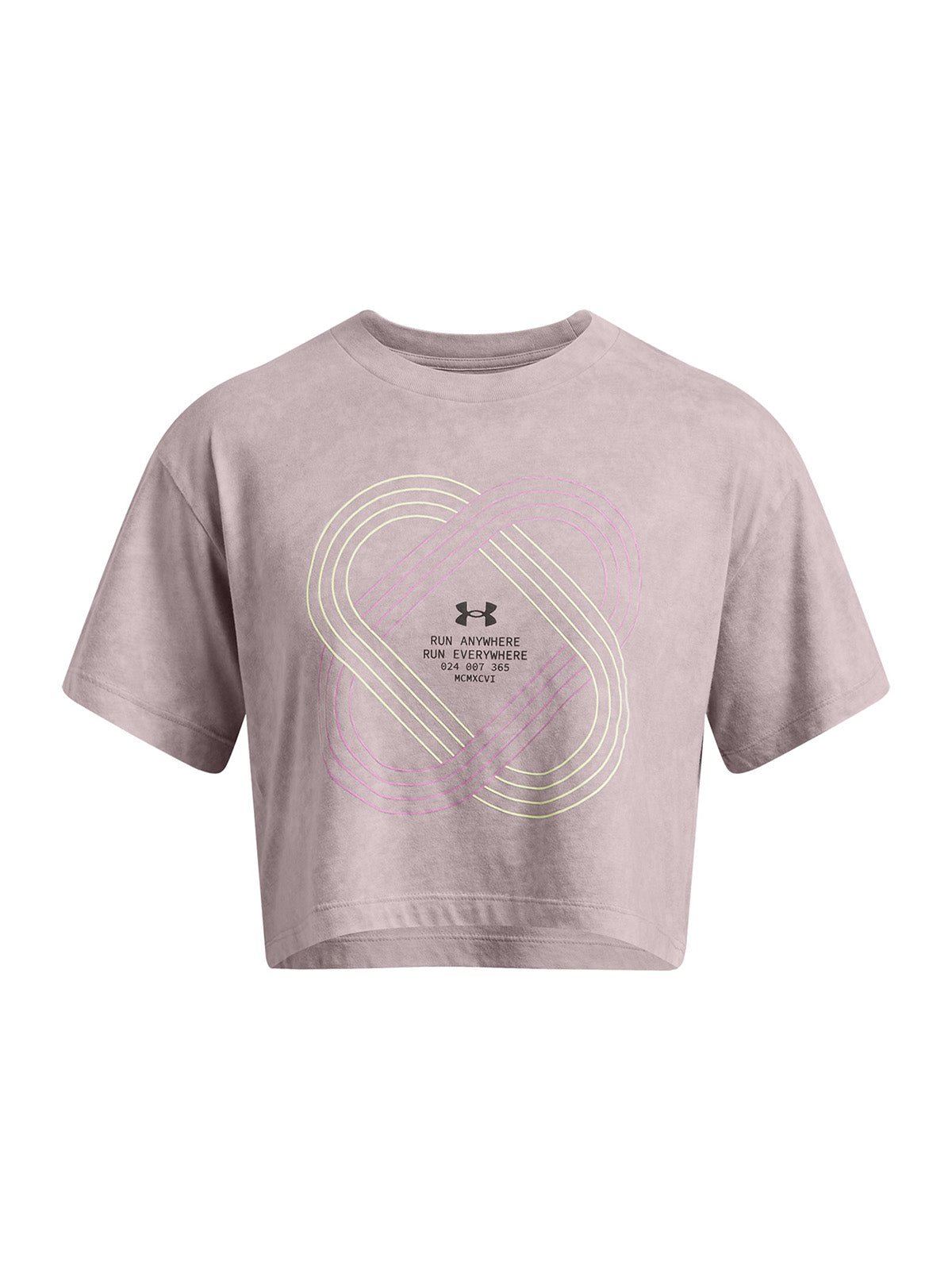 Polera manga corta UA Run Anywhere para mujer