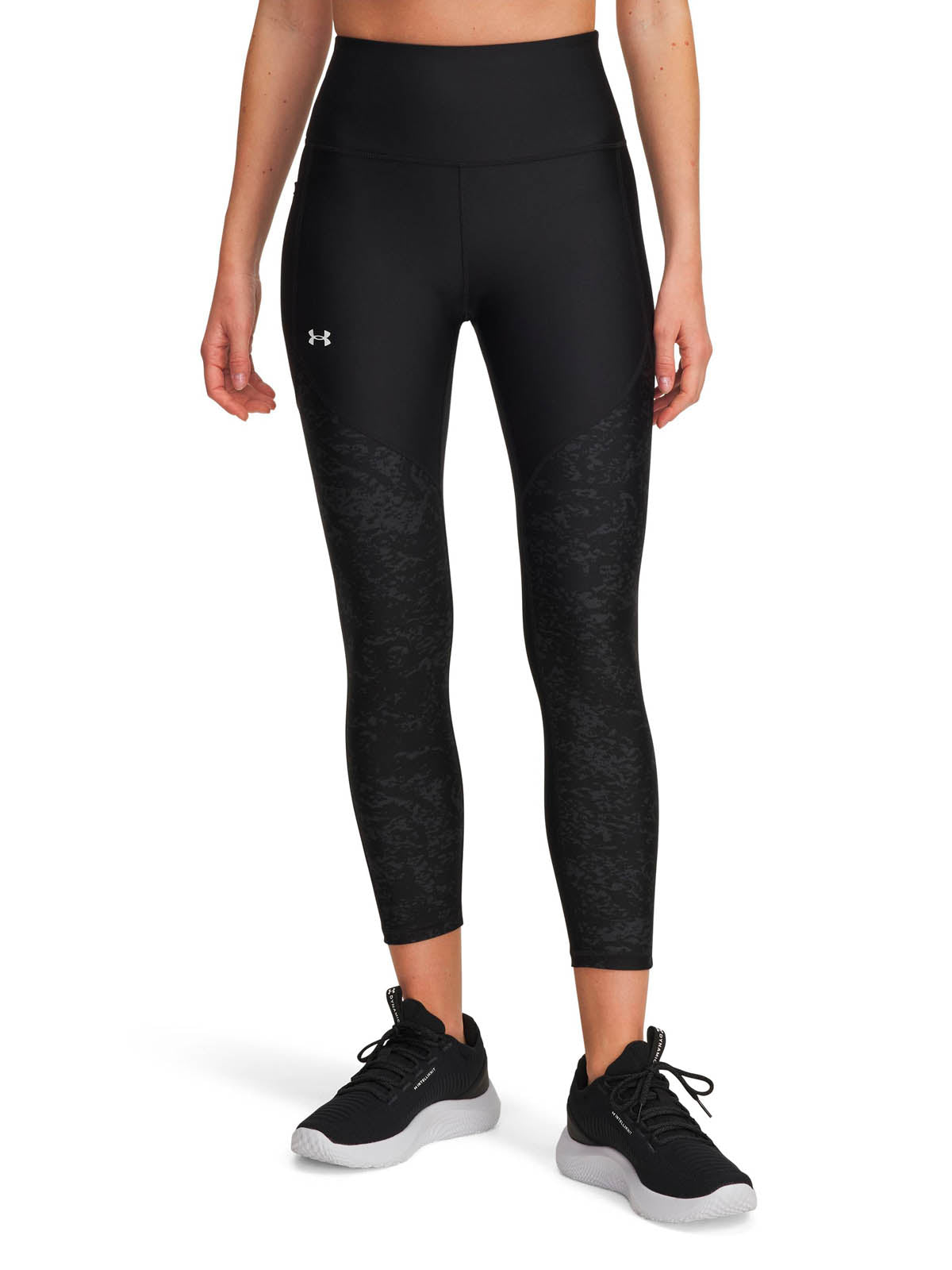 Calza de entrenamiento para mujer Tech Printed Panel Negro Under Armour