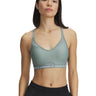 Sostén deportivo Under Armour crossback low verde para mujer