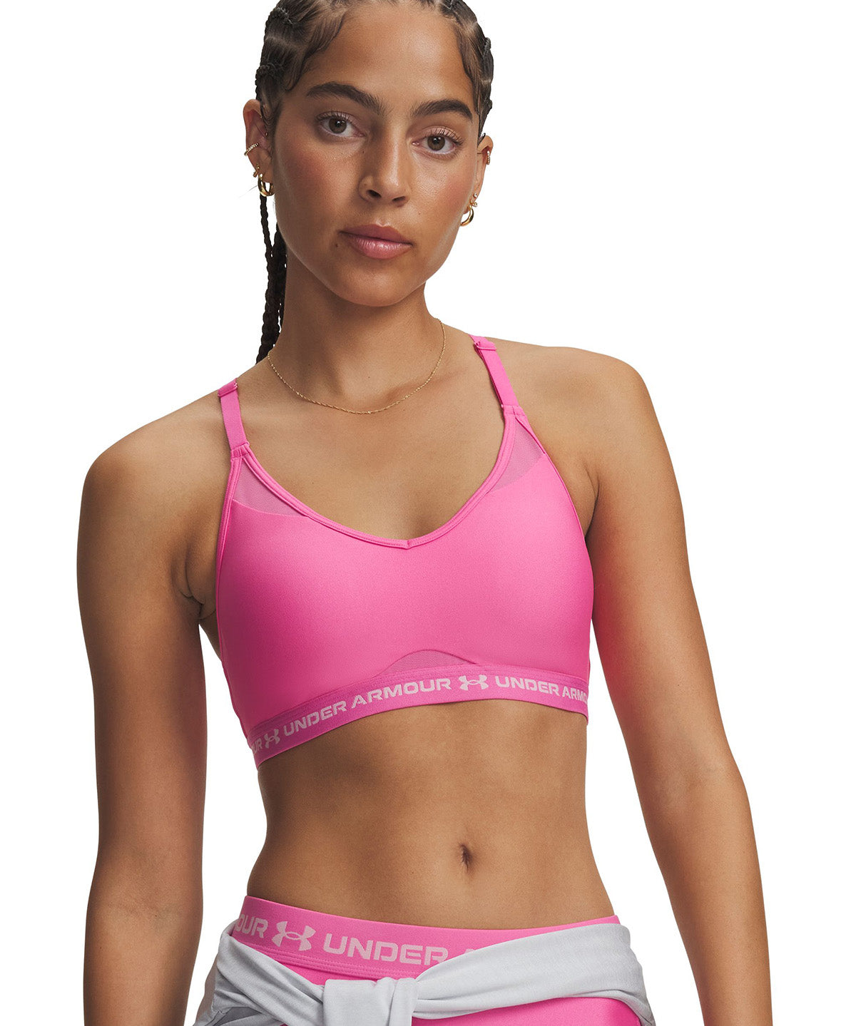 Peto UA Crossback Low rosado para mujer