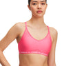 Peto de entrenamiento para mujer Crossback Low rosado Under Armour