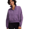 UA Icon Fleece Oversized morado para mujer