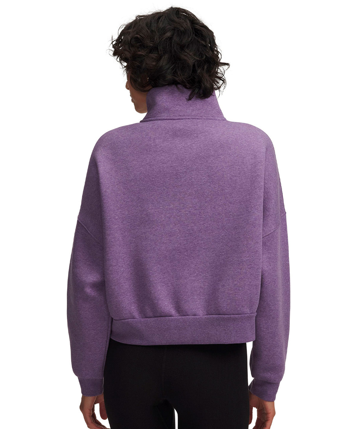 UA Icon Fleece Oversized morado para mujer