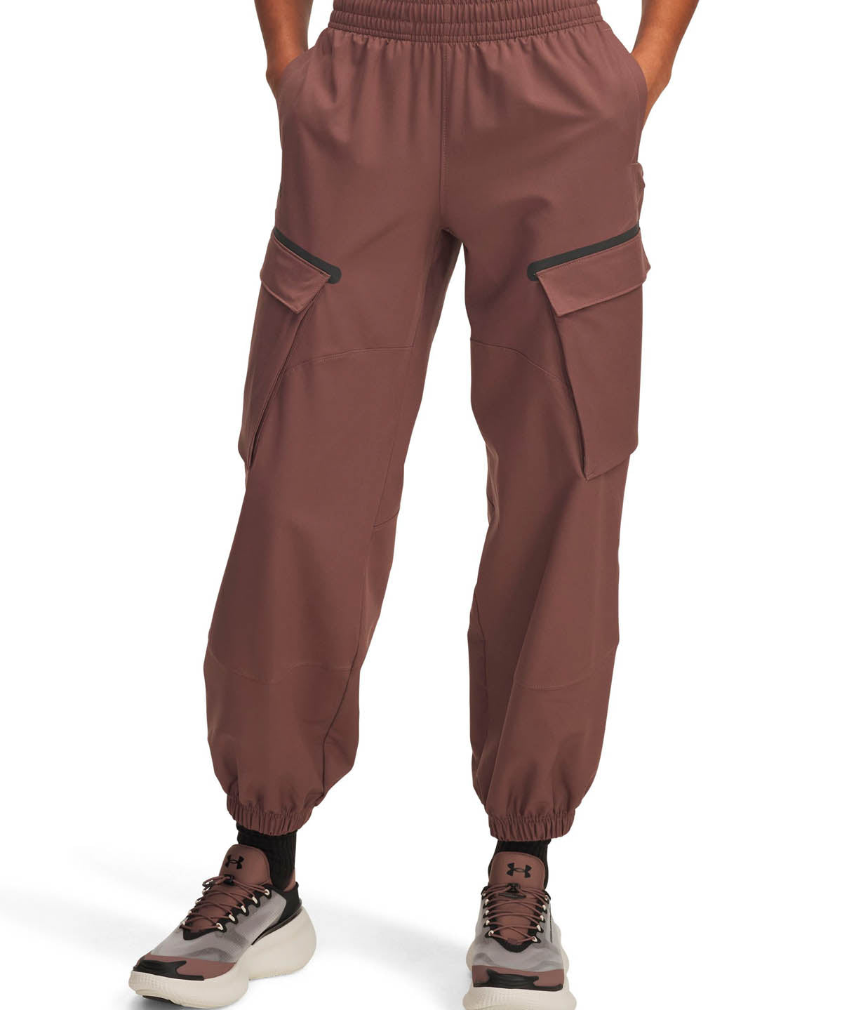 Pantalón Lifestyle para mujer Unstoppable Cargo Rosado Under Armour