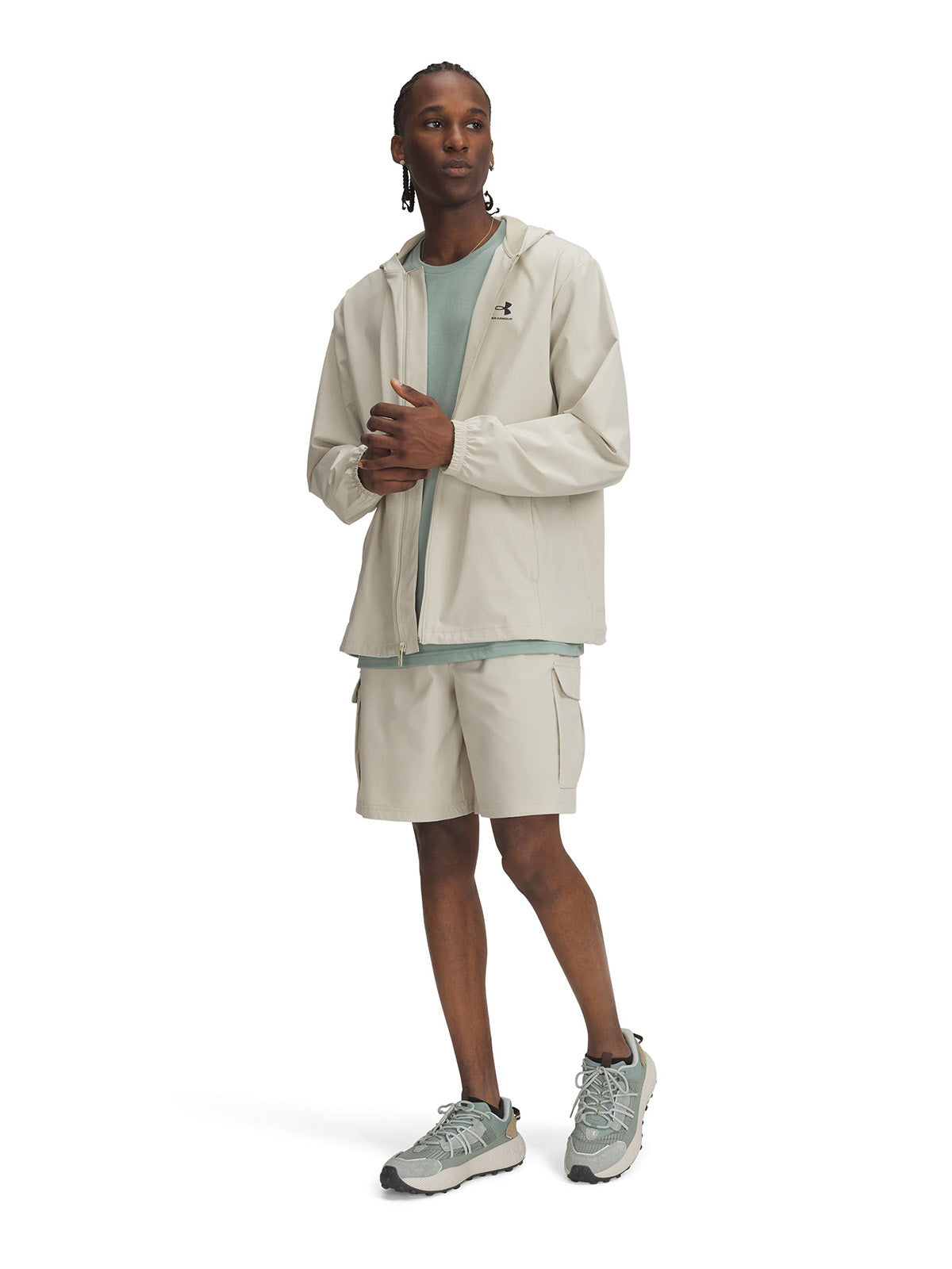 Short UA Vibe Woven Cargo café para hombre