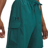 UA Vibe Woven Cargo Short verde para hombre