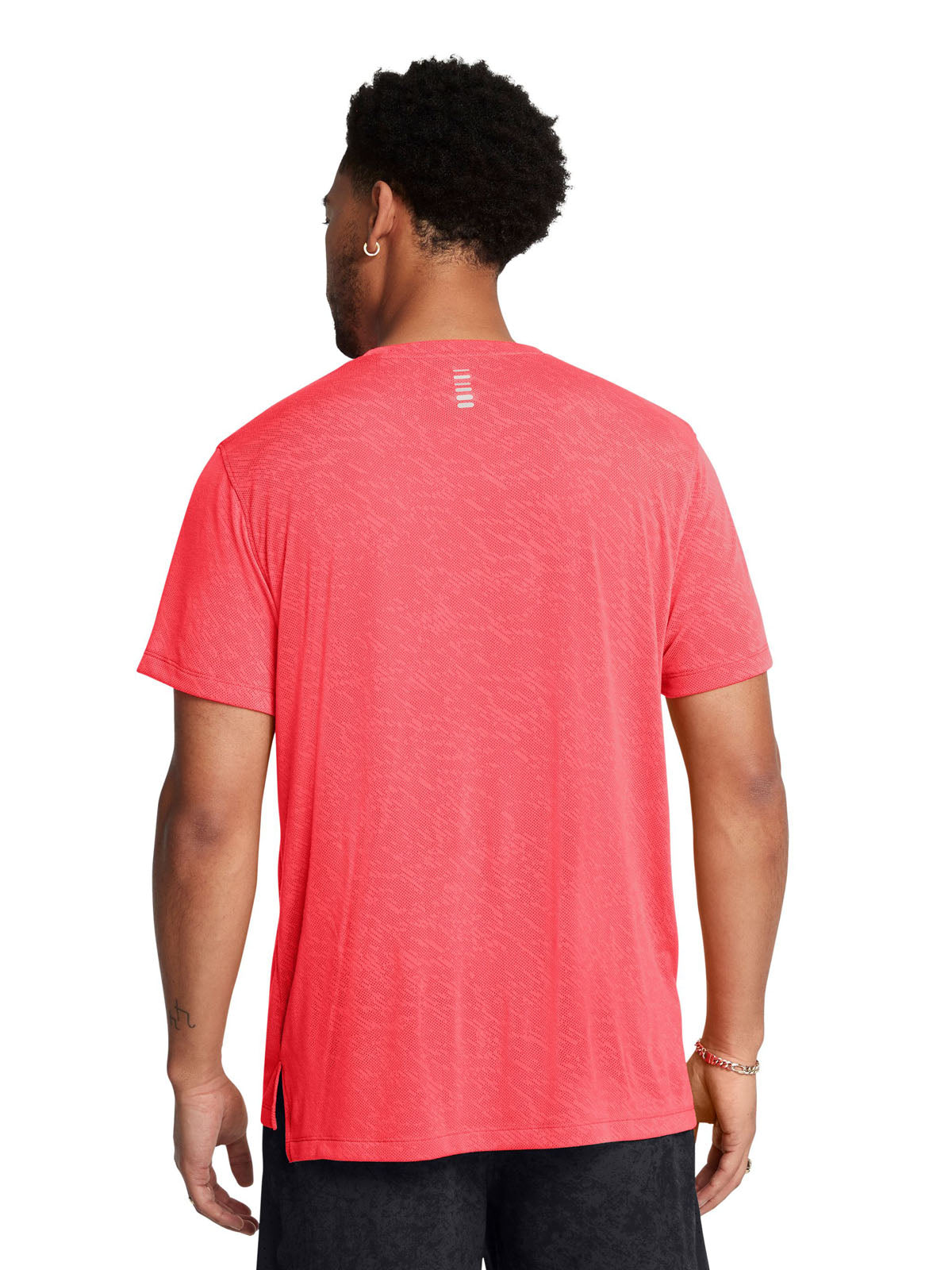 Polera manga corta UA Launch Camo para hombre